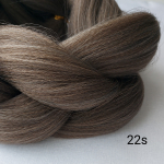 Цвет 22s ровный срез - Профессиональные товары для брейдинга