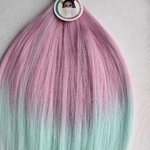 Цвет pink/mint/white - Профессиональные товары для брейдинга