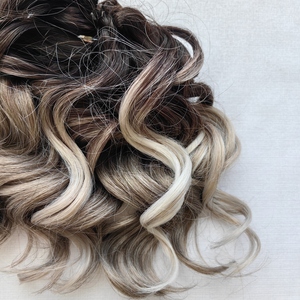 Angel wave 25см, цвет Wolf - Профессиональные товары для брейдинга